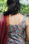 Prathana Teal & Maroon Mom & Me