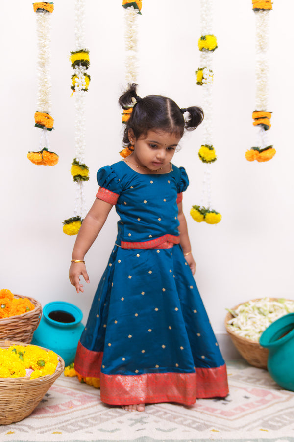 Nirainila Teal Blue Mom & Me