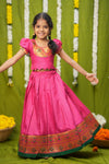 Hamsini Pink lehenga mini