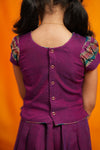 Vanika Magenta Mom & Me Set