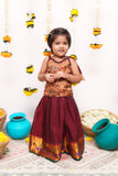 Prathana Mustard & Maroon Mini