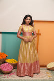 Aadhya Yellow & Pink