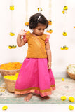 Pramojitha Pink & Mustard Mini