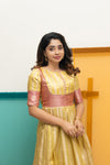 Aadhya Yellow & Pink Mom & Me