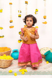 Pramojitha Pink & Mustard Mini