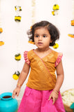 Pramojitha Pink & Mustard Mini