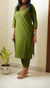 Alani Green Mangalgiri Co-Ord set