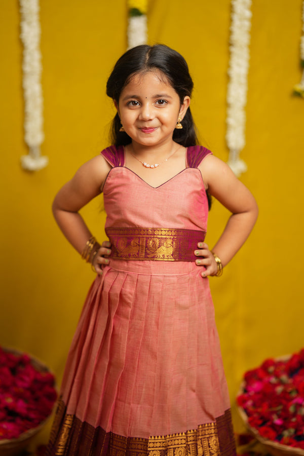 Radhi Pink Lehenga Mini