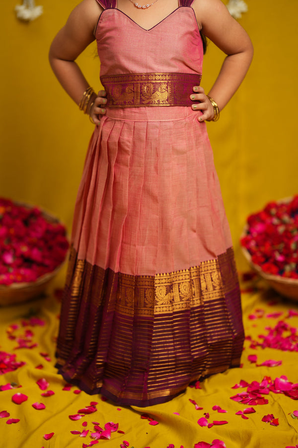 Radhi Pink Lehenga Mini
