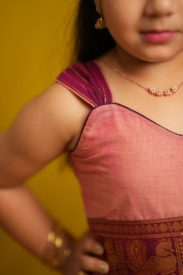 Radhi Pink Lehenga Mini