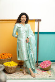 Harini Blue Kurti Set