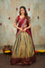 Mayuri Mint Green with Maroon Halfsaree (Set of 3)