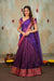 Nalini Violet Halfsaree (Set of 3)