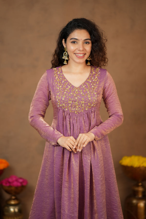 Upasanna Pastel Pink Kurta Set (Set of 2)