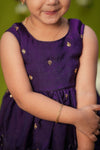 Gayathri Purple Frock Mini