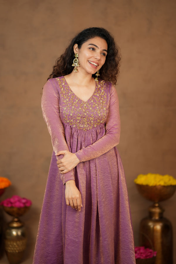 Upasanna Pastel Pink Kurta Set (Set of 2)