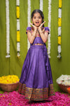 Hamsini Violet lehenga mini