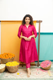 Teju Pink Kurti