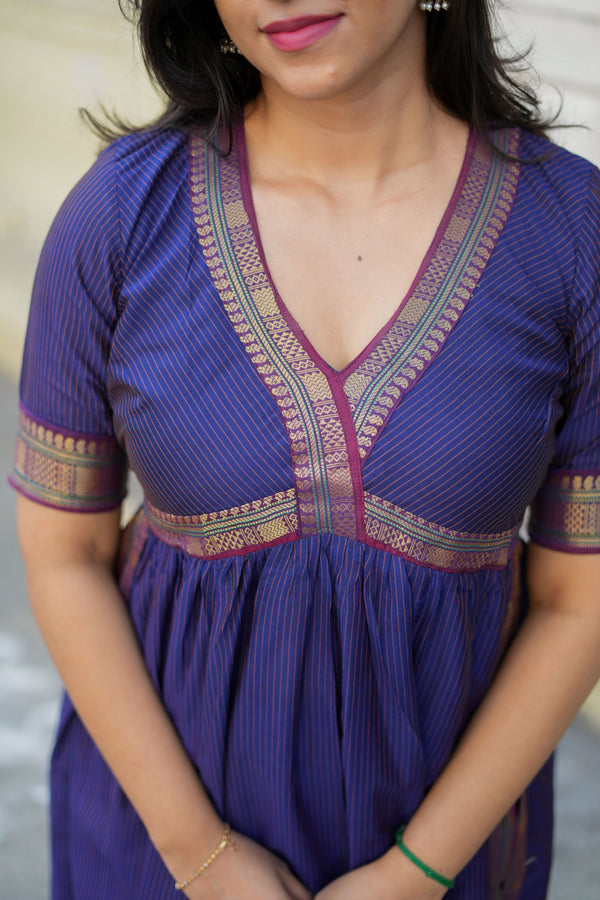 Mayili Violet Kurti (Set of 2)