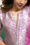 Harini Lavender Kurti Set