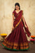 Riddhi Maroon Halfsaree (Set of 3 )
