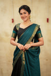 Maanvi Black Halfsaree (Set of 3 )