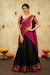 Tamizh Black Halfsaree (Set of 3 )