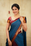 Radha Maroon Halfsaree (Set of 3 )