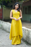 Nandhitha Yellow Kurta Set