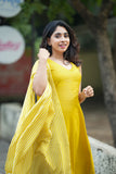 Nandhitha Yellow Kurta Set ( Set of 3)