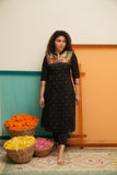 Shilpa Black Kurti Set