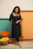 Shilpa Black Kurti Set