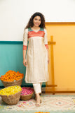 Neeraja Ivory Kurti Set