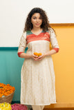 Neeraja Ivory Kurti Set