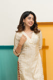 Ananya Ivory Kurti Set (Set of 2)