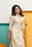 Ananya Ivory Kurti Set (Set of 2)