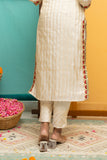 Ananya Ivory Kurti Set (Set of 2)