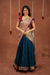 Kalyani Teal Halfsaree (Set of 3 )