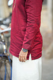 Veer Maroon Shirt (EK)