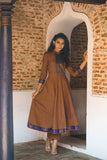 IMD - Raksha Rustic Brown Mangalgiri Co-Ord Set (Set of 2)