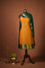 Poonguzhali Mustard Sleeveless Chettinad Cotton Kurti Set ( Set of 2 )