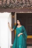 GRG - Sujha Teal Chanderi (Top only) - XS