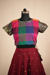 Thendral Maroon Croptop and Skirt (Set of 2 )