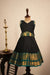 Subhiksha Black Chettinad Cotton Lehenga Mini (Set of 2 )