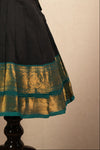 Subhiksha Black Chettinad Cotton Lehenga Mini (Set of 2 )