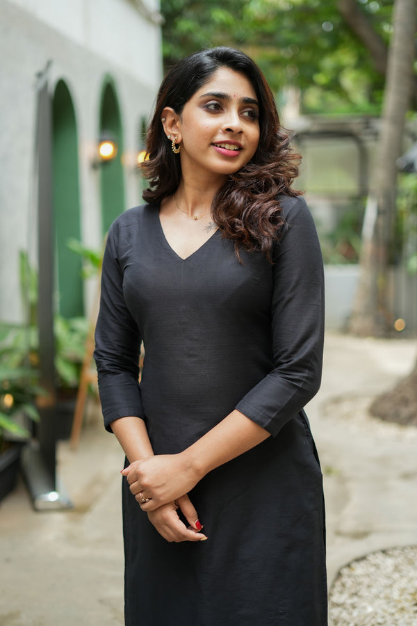 Diya Black Co Ord Set (Set of 2)