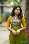 Samriddhi Green Kurti (Set of 2)