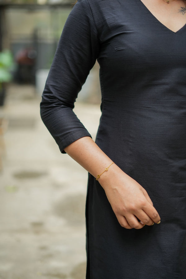 Diya Black Co Ord Set (Set of 2)