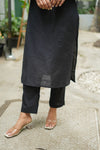 Diya Black Co Ord Set (Set of 2)