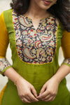 Samriddhi Green Kurti (Set of 2)